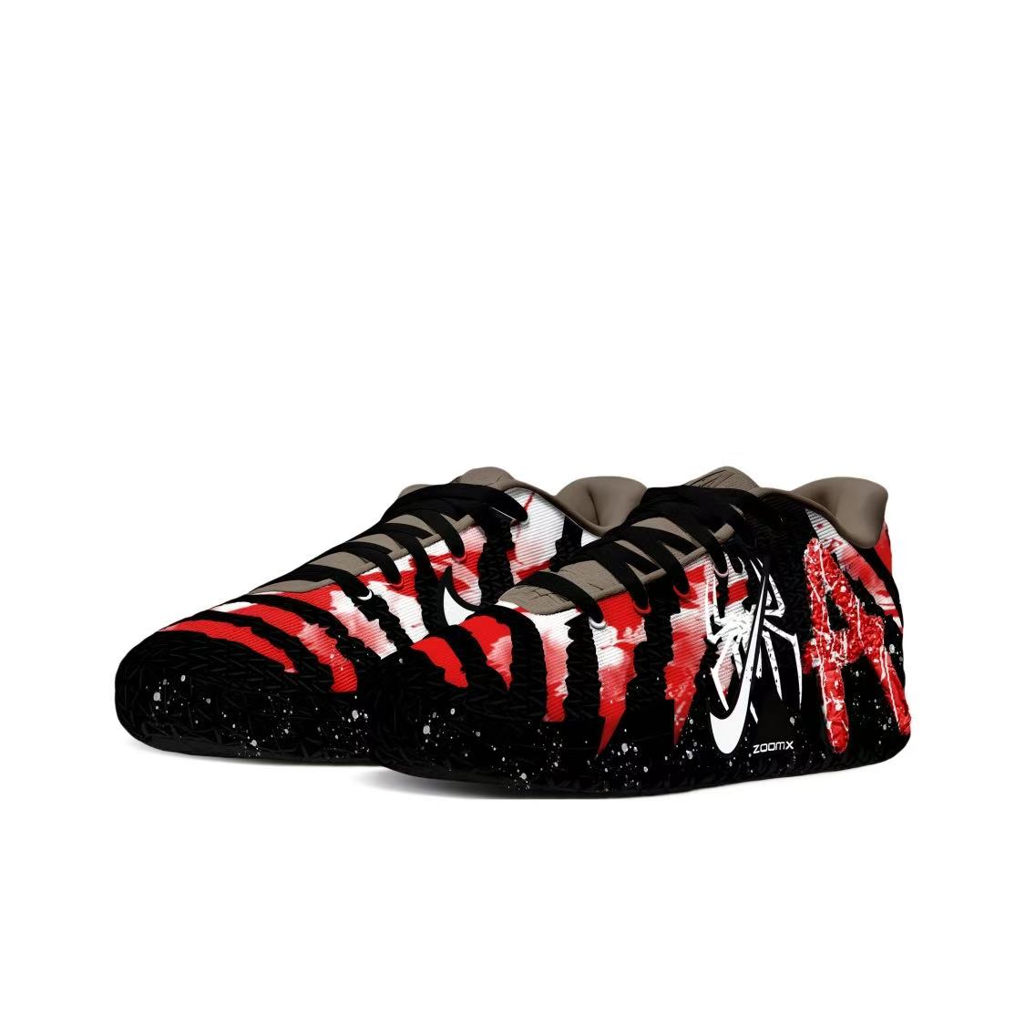 Nike Ja 3 'Crimson Web' [Customized]