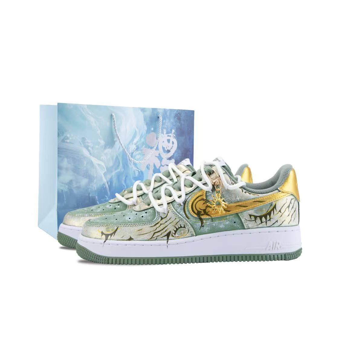 Jordan Air Force 1 „Divine Mark“ [Angepasst]