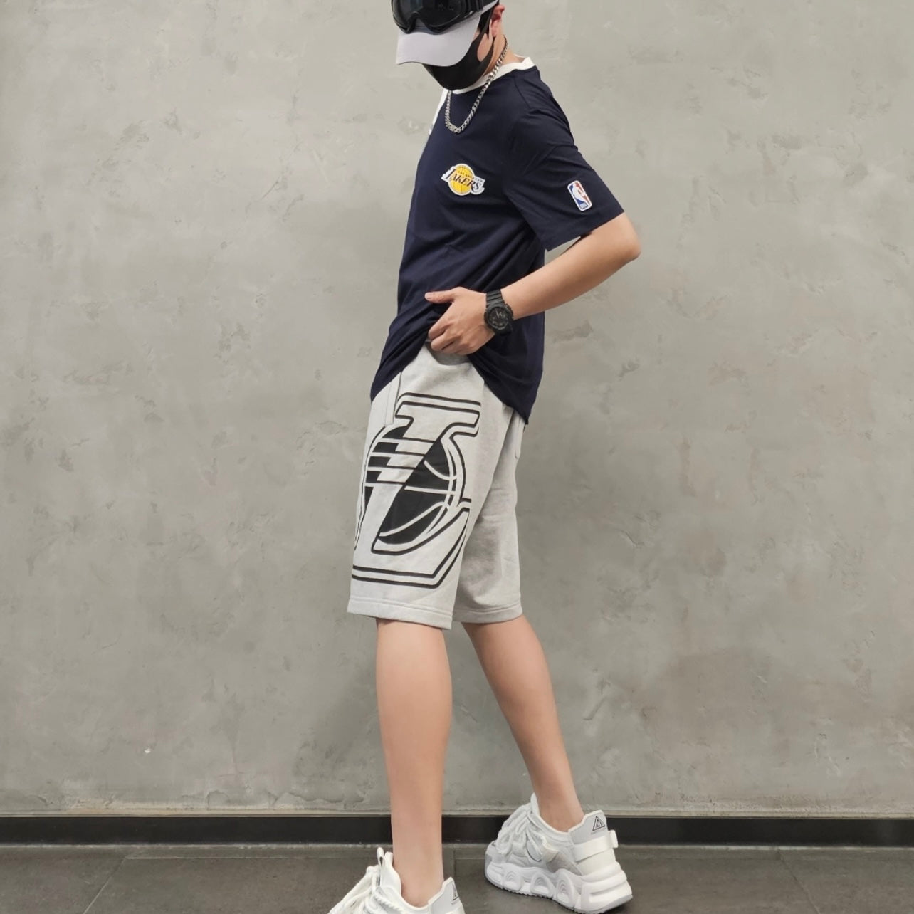 JACK JONES x NBA Unisex Casual Shorts 'Lakers'