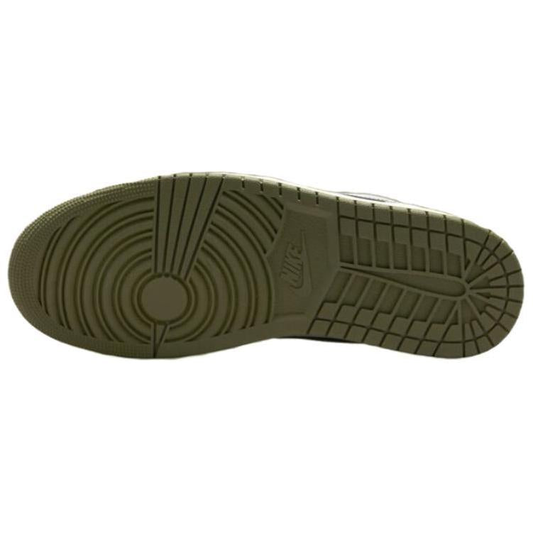 Jordan Air Jordan 1 'Black Toe Medium Olive'