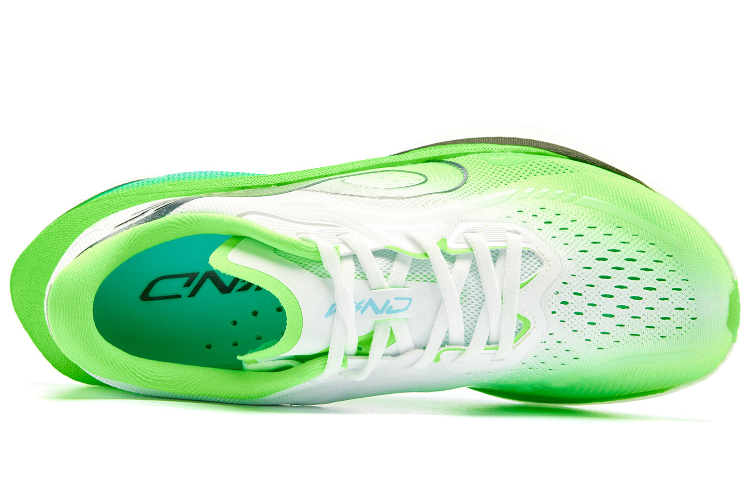 QIAODAN Wind-Running 3.0 Hardloopschoenen 'Jordan White Bright Green'