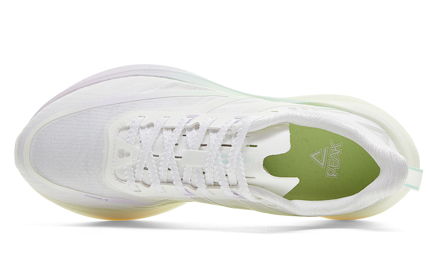 Peak Second Breath 3.0 'White/Green/Purple' | Running Shoes