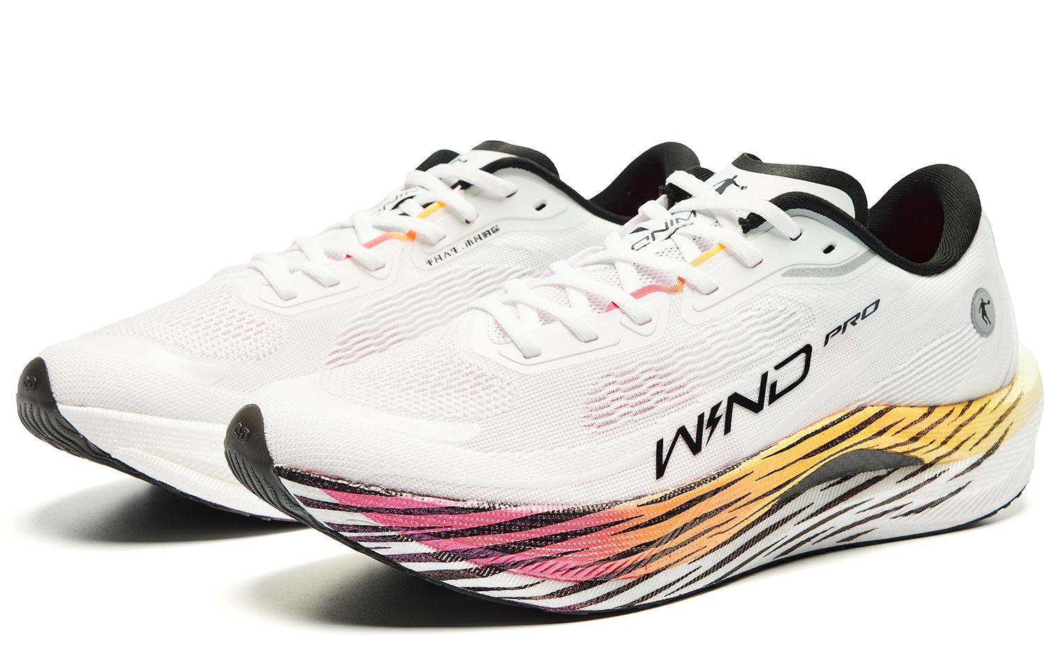 QIAODAN Wind-Running 2.0 PRO chaussures de running 'Jordan Blanc Neon Rose'