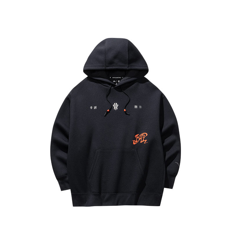 Anta KAI Sweatshirts 'Black' Hooded