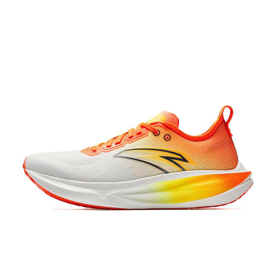 ANTA Mario 2 chaussures de running 'Papyrus Blanc Fresh Orange Jaune'