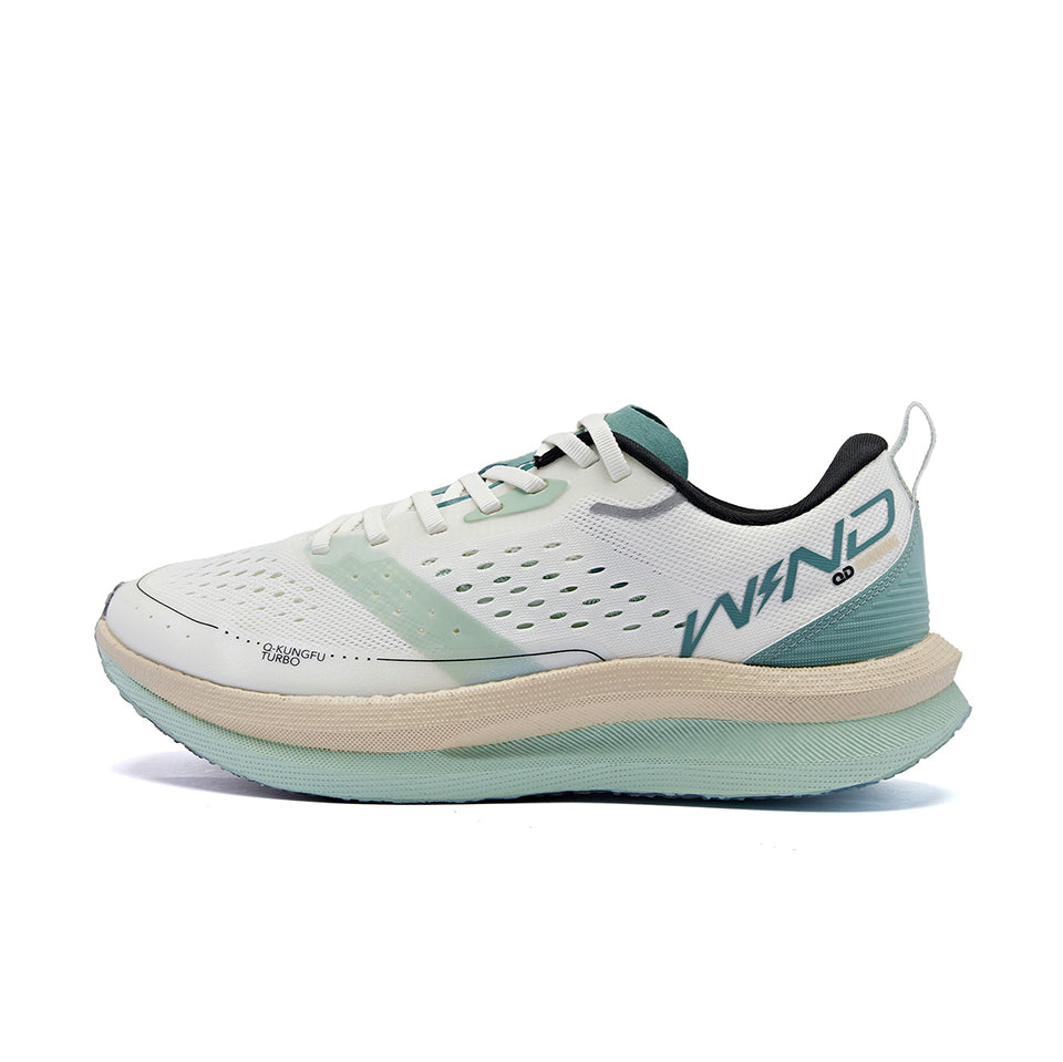 QIAODAN Wind-Running SE 'White Green‘ | Running Shoes