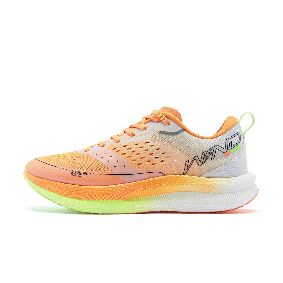 QIAODAN Wind-Running SE 'Orange Green'「Women」 | Running Shoes