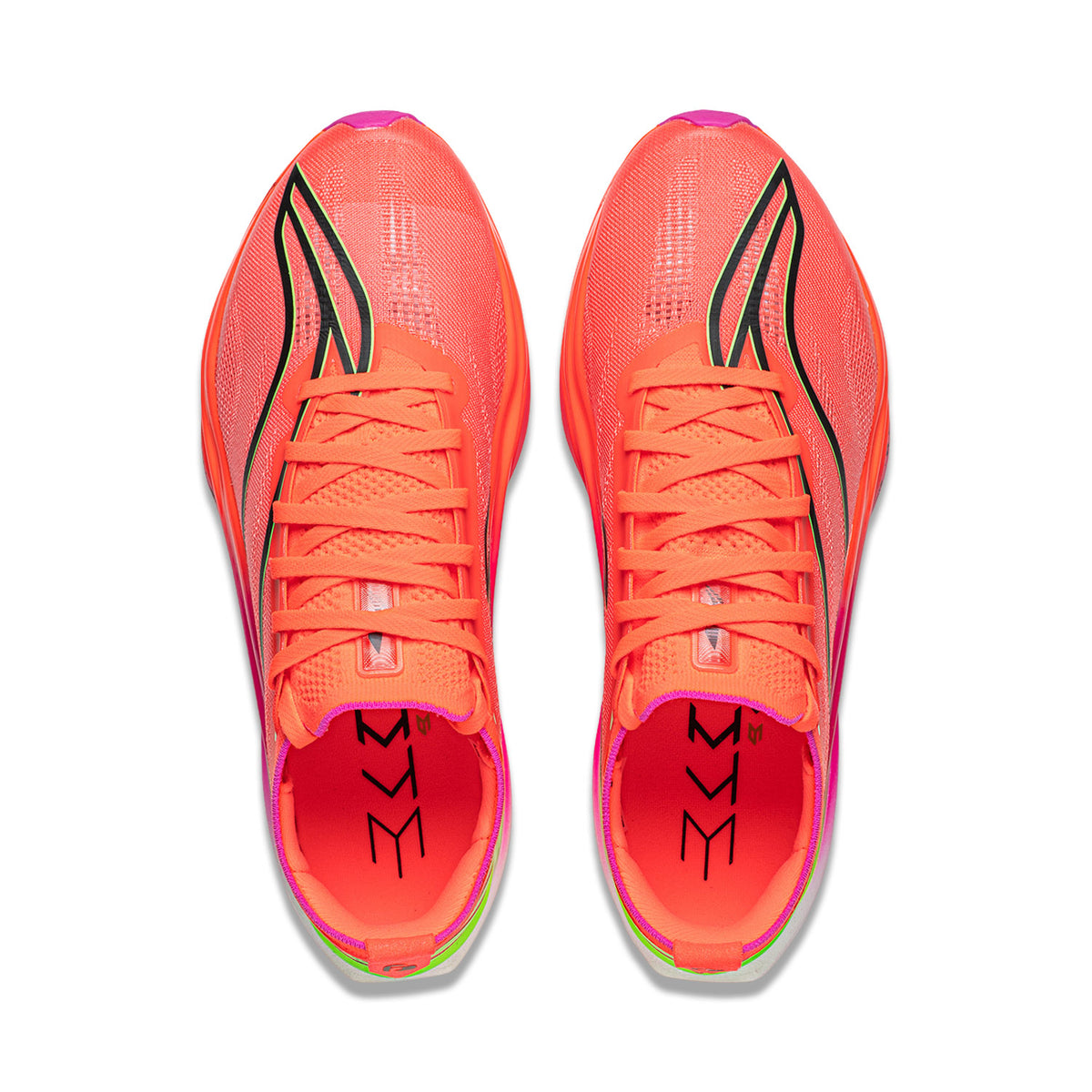 LiNing Feidian 6 ELITE 'Fluorescent Orange Red'