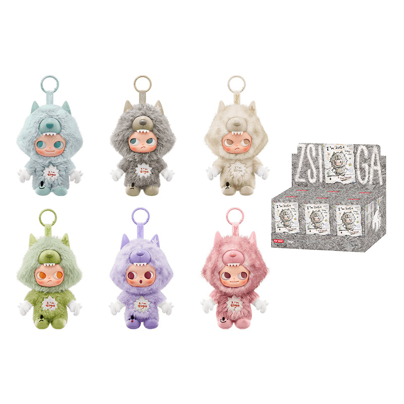 POP MART ZSIGA I'm Zsiga Series-Vinyl Plush Pendant Mystery Boxes