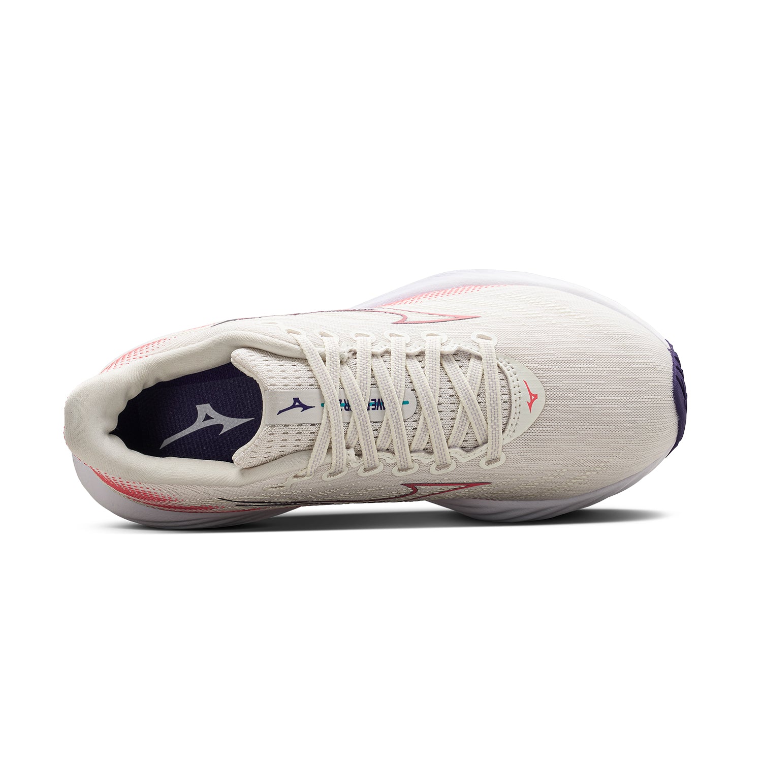 Mizuno Wave Rider 28 'Snow White Camellia Rose' Women | Running Shoes