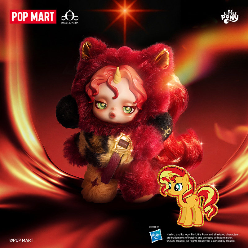 POPMART × MY LITTLE PONY SKULLPANDA Blind Box