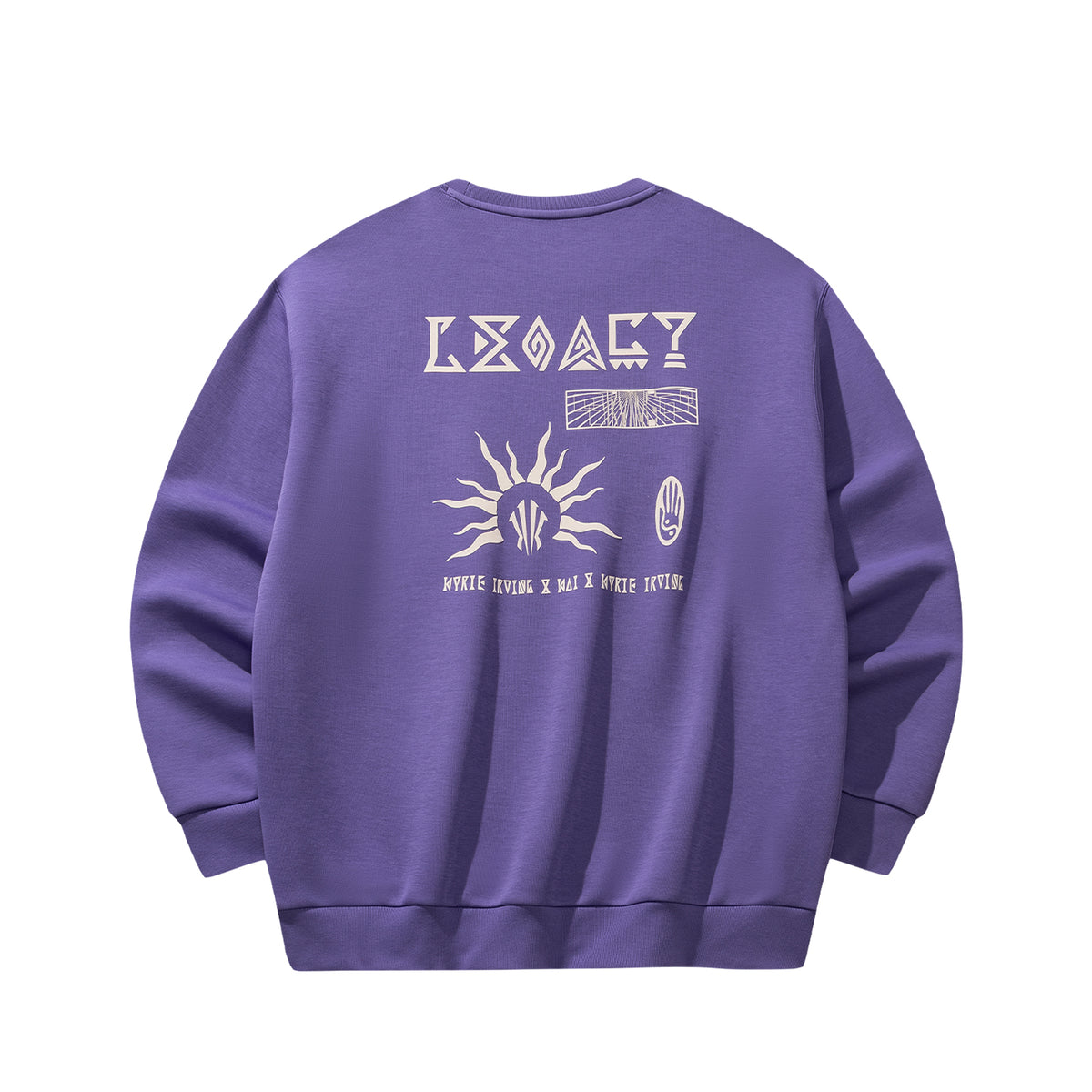 Anta KAI Sweatshirts 'Purple' Crew Neck Thickened