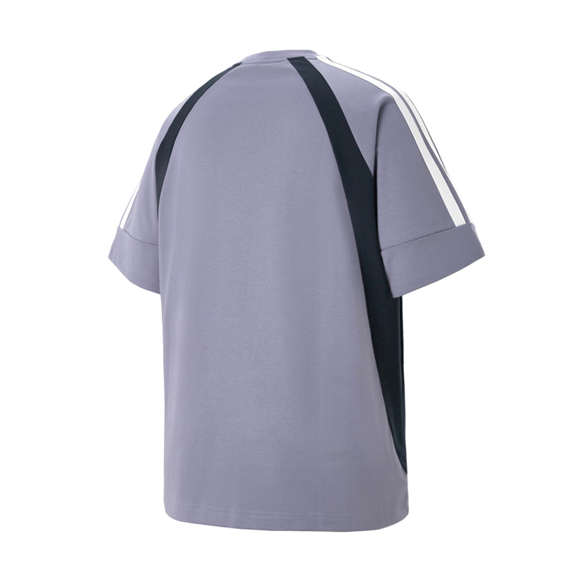 Adidas Striped T-shirts 'Blue Gray'