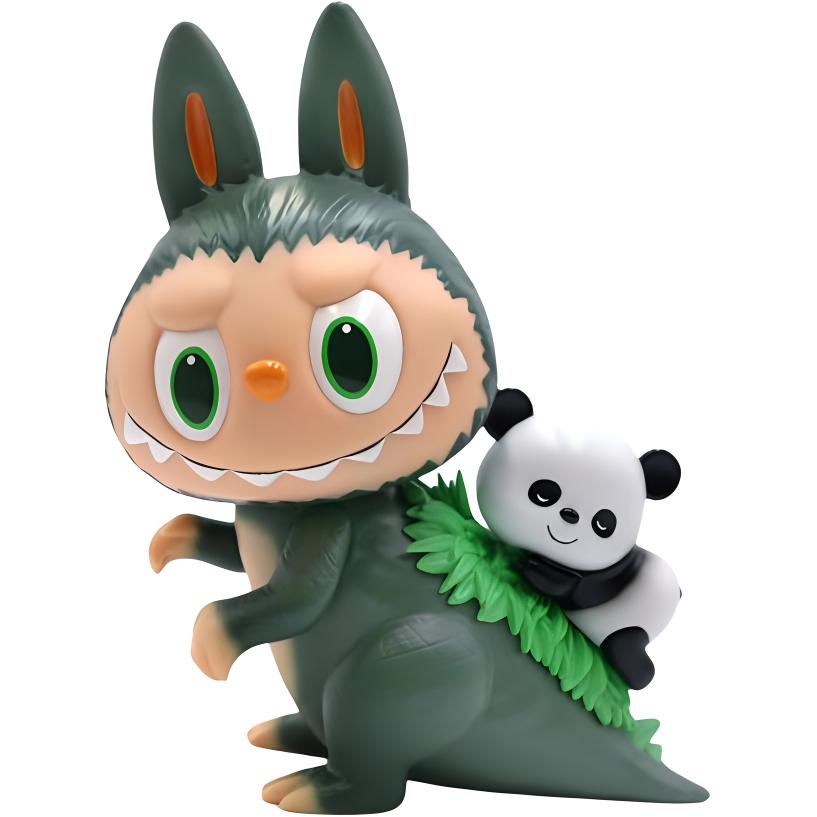 POP MART Panda Gojimomo Labubu Zimomo Panda Trendy Figures 20cm - Kicksown store