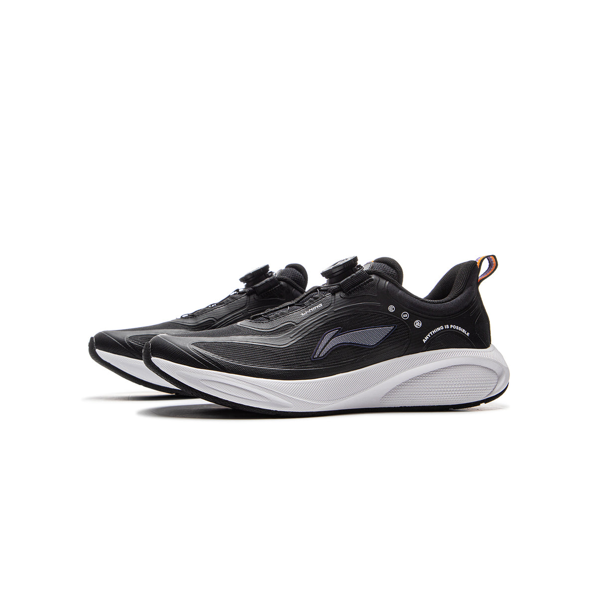 LiNing Young Running Shoes 'Black' White 「Kids」