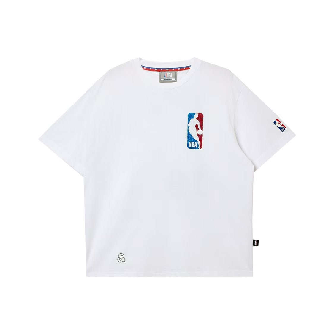 JACK JONES x NBA T-Shirt 'White'