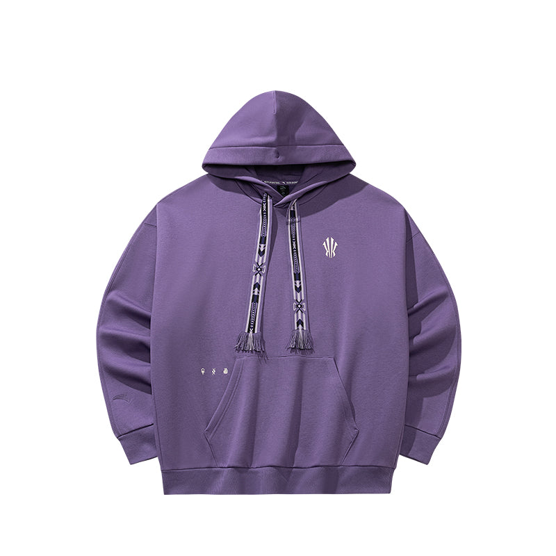Anta KAI Sweatshirts 'Baby Purple' Hooded