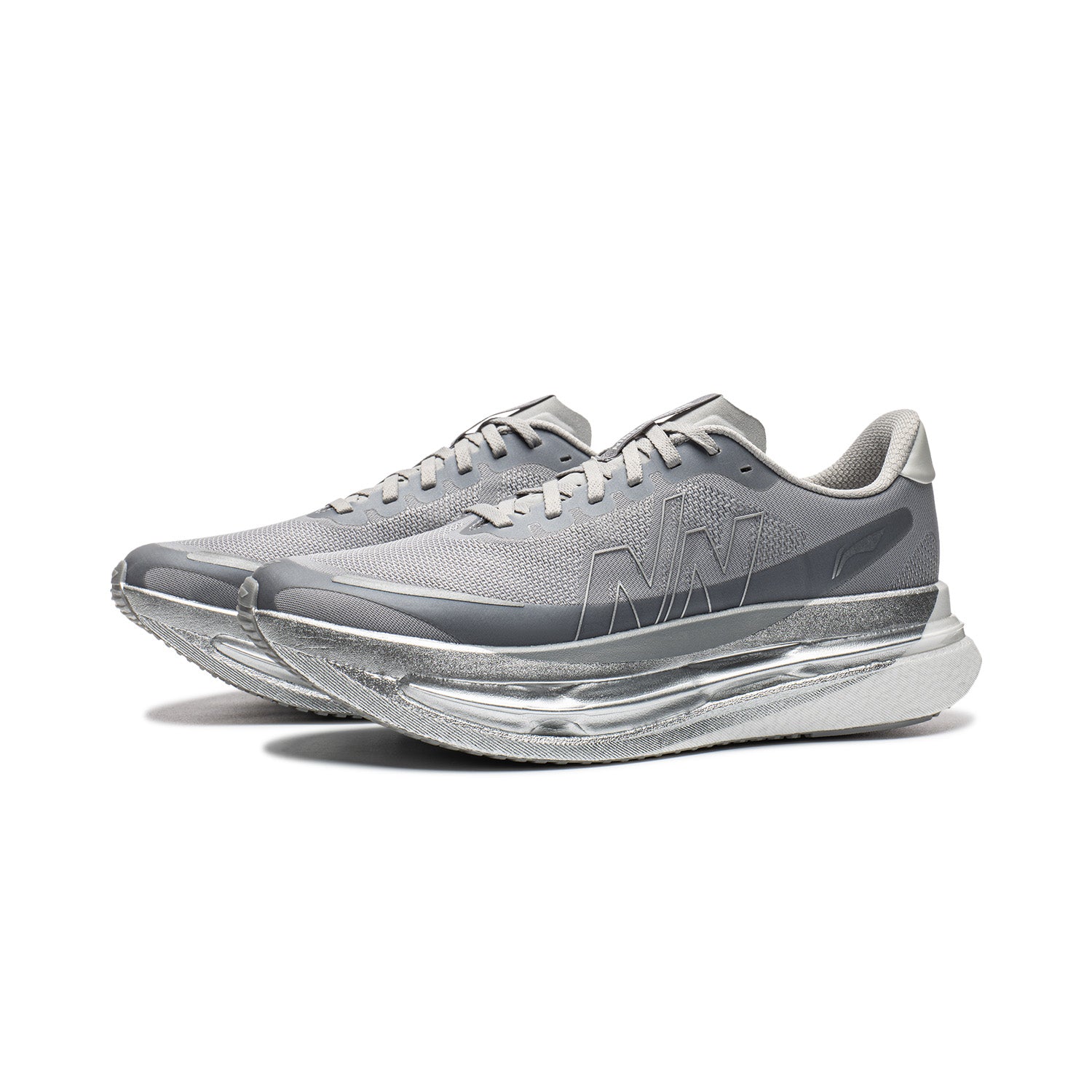 Lining × Nine Point Nine Red Hare 9 ULTRA 'Grey' | Running Shoes