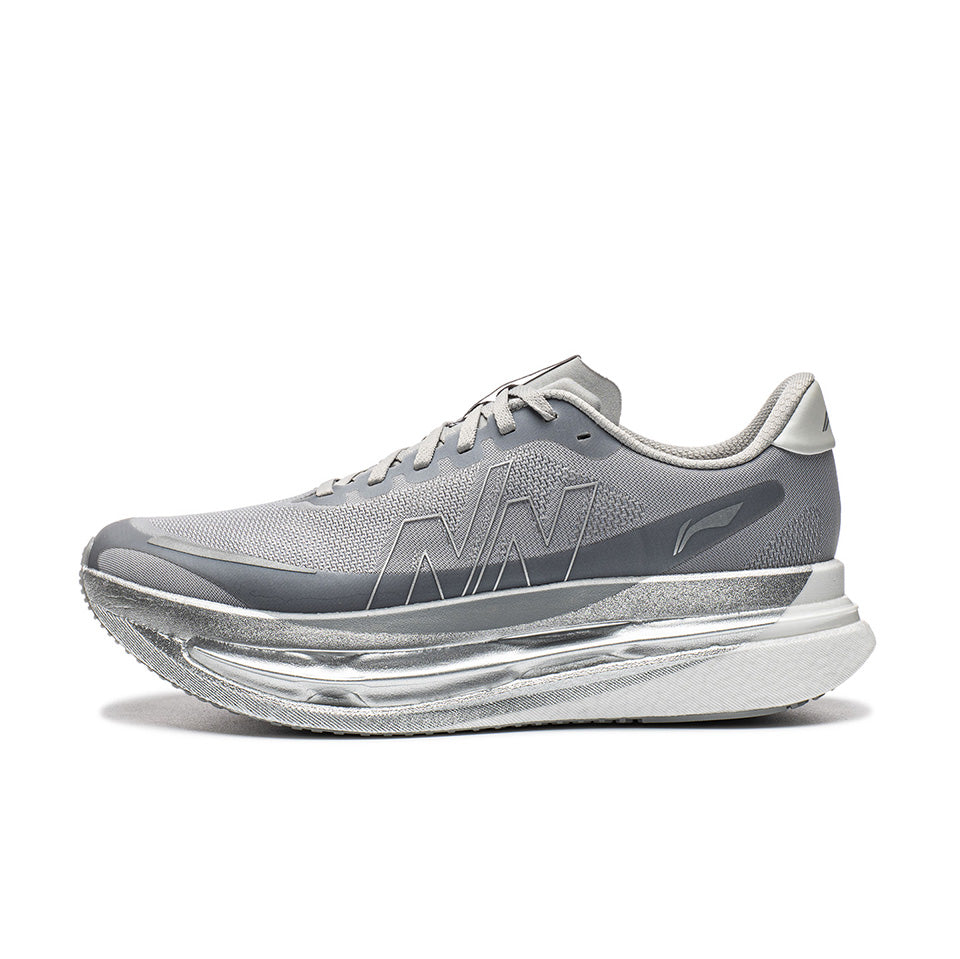 Lining × Nine Point Nine Red Hare 9 ULTRA 'Grey' | Running Shoes