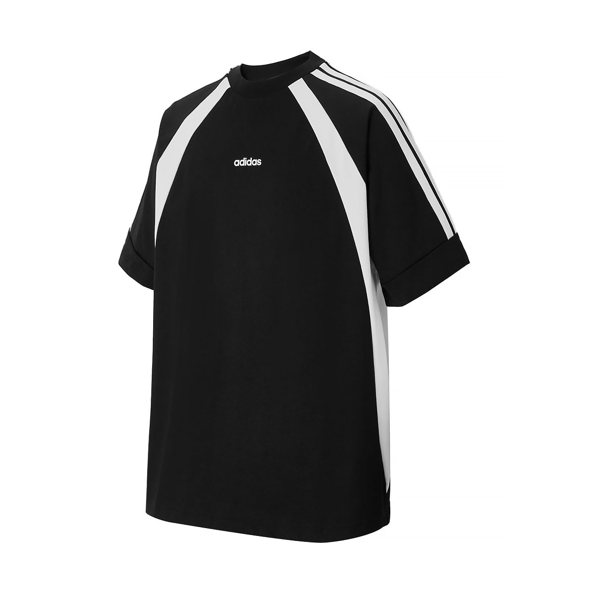 Adidas 3 Stripes T-Shirt 'Black'