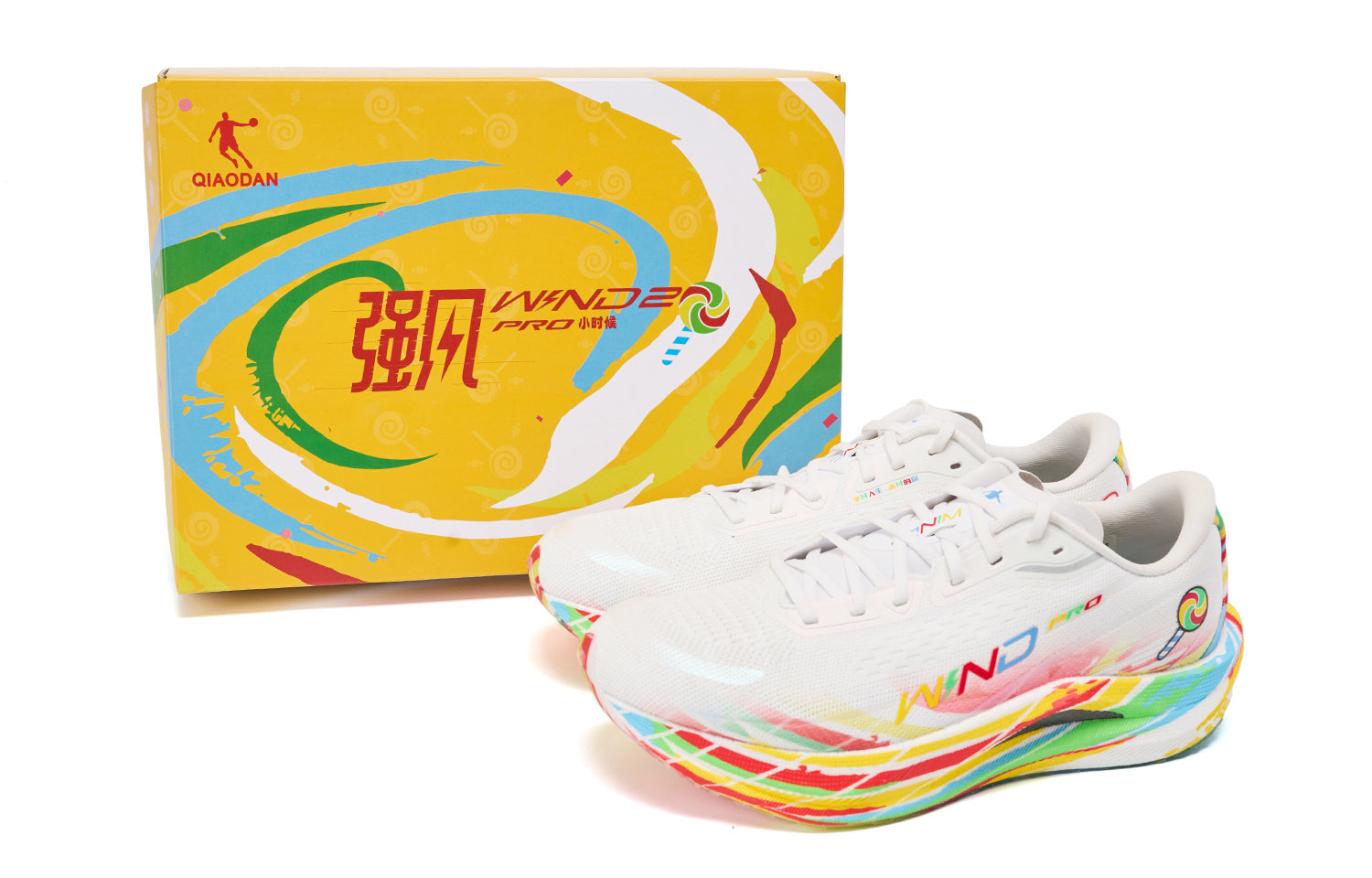 QIAODAN Wind-Running 2.0 PRO 'Jordan White E Commerce Red'「Women」 | Running Shoes