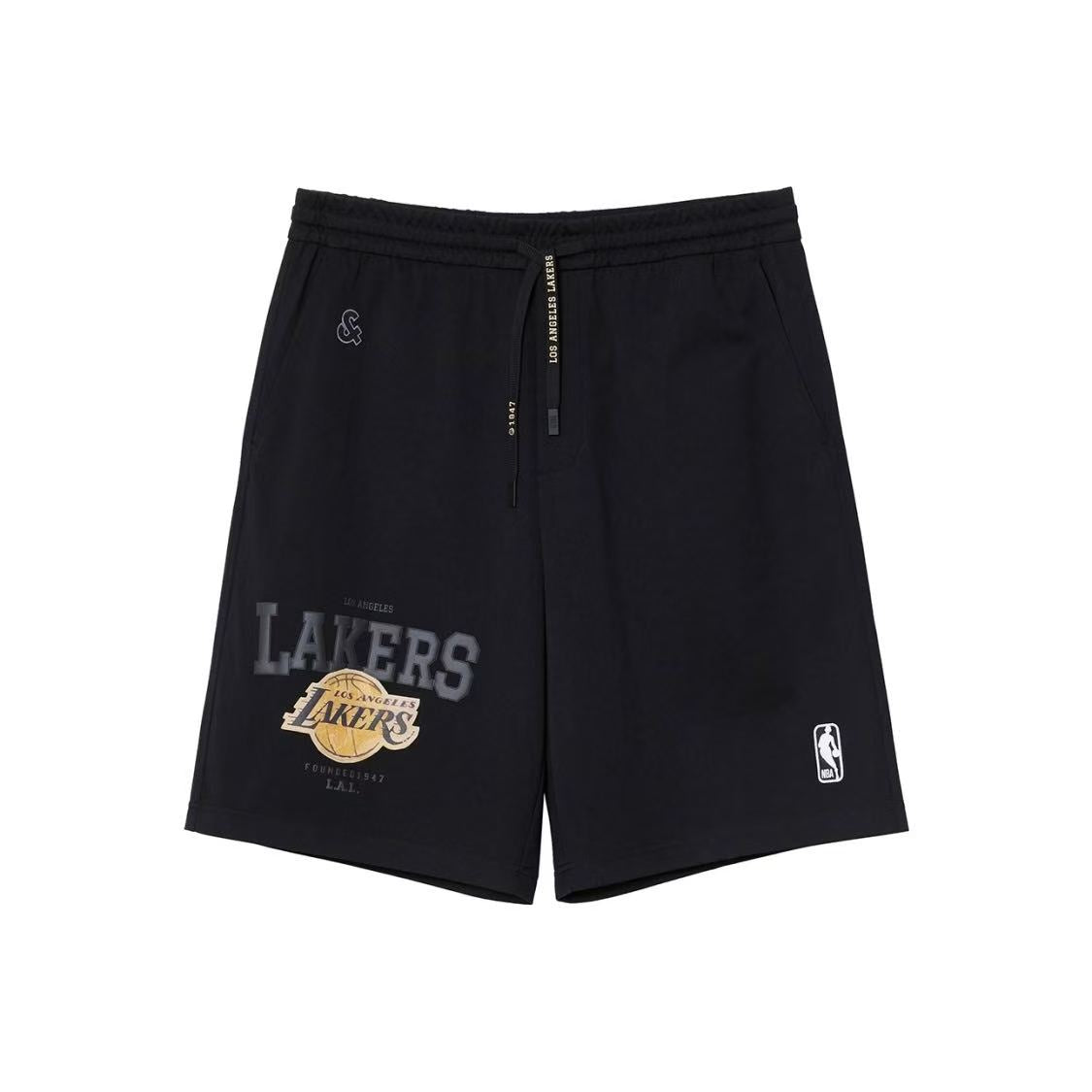 JACK JONES × NBA Casual Shorts 'Black'