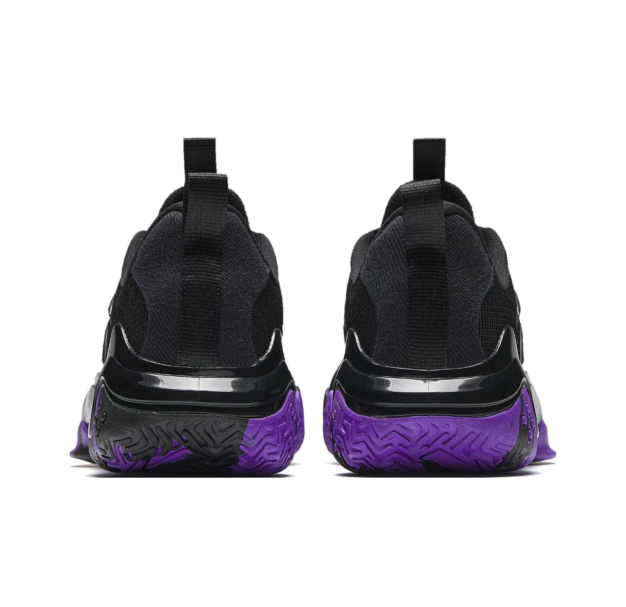 ANTA Shock Wave 4 BM 'Black Silver and Purple' - Kicksown store