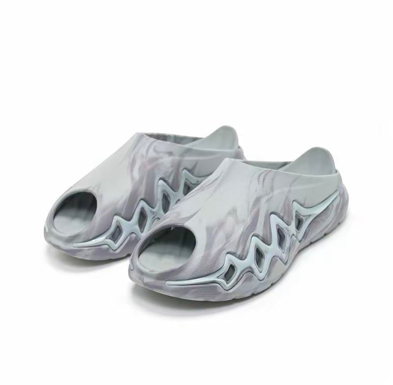 Rigorer Shark 3 Slides 'Grey' - Kicksown store