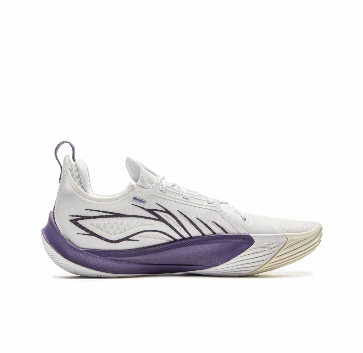 LiNing Sonic 13 ‘White Purple' - Kicksown store