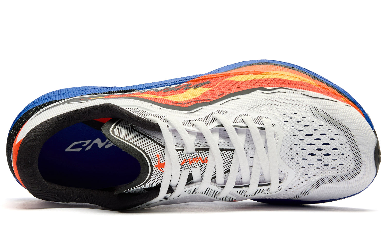 QIAODAN Wind-Running 2.0 chaussures de running 'Jordan Blanc Dazzling Bleu'