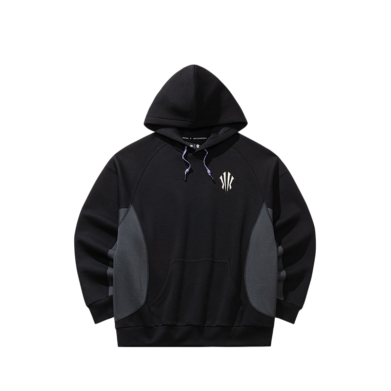 Anta KAI Sweatshirts 'Black' Hooded