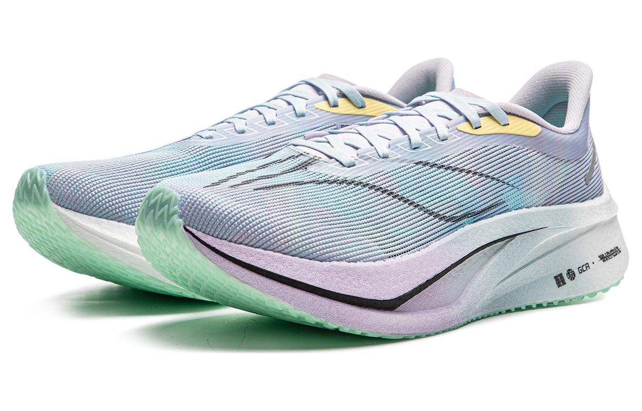 LINING Feidian 4 Challenger Running Shoes Women's 'Mist Purple Vero Rose Purple Fluorescent Ice Cyan' - Kicksown store