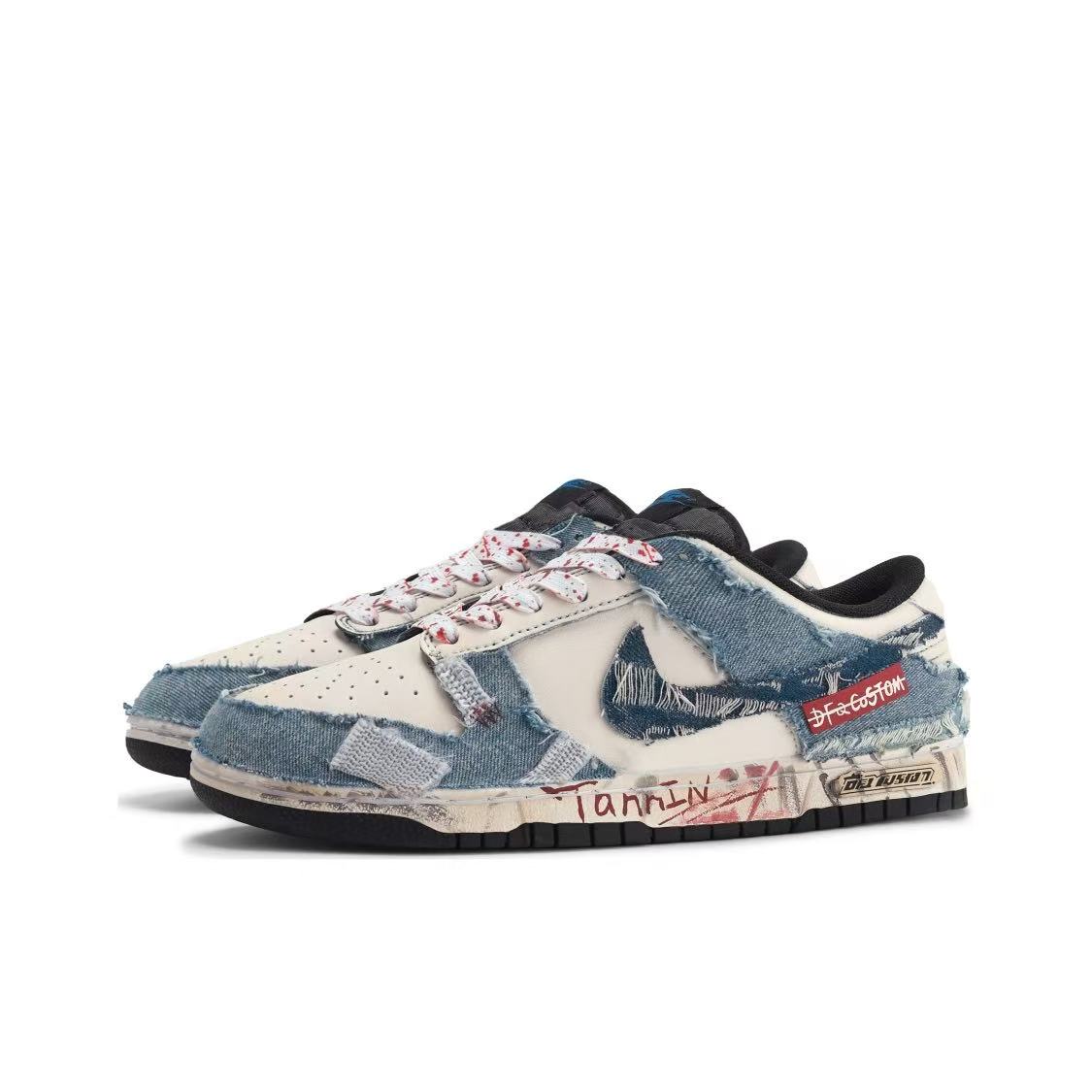 Nike Dunk  'Denim Revival' [Customized]