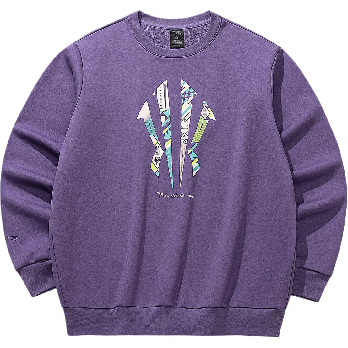Anta KAI Sweatshirts 'Baby Purple'