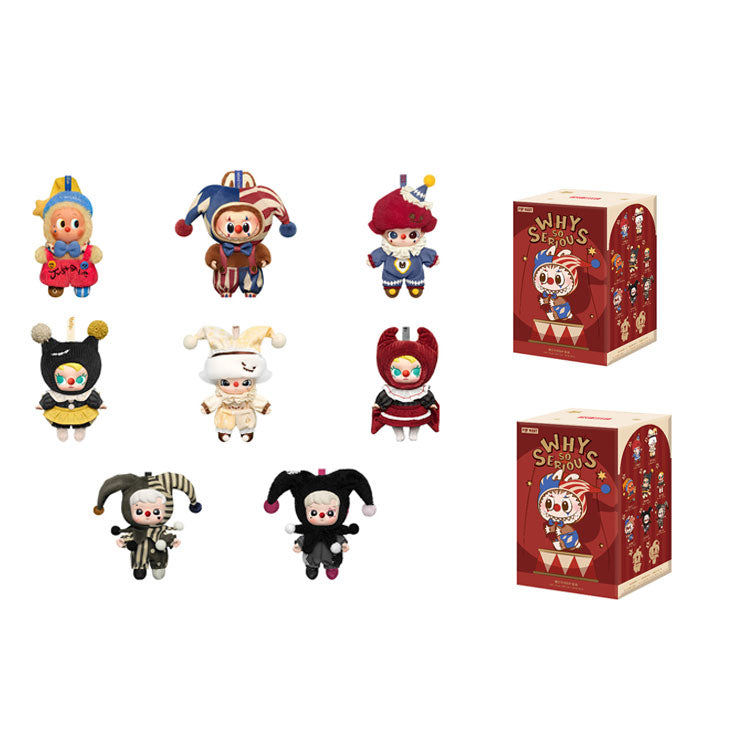 POP MART WHY SO SERIOUS Collection Joker Plush Charms Mystery Boxes