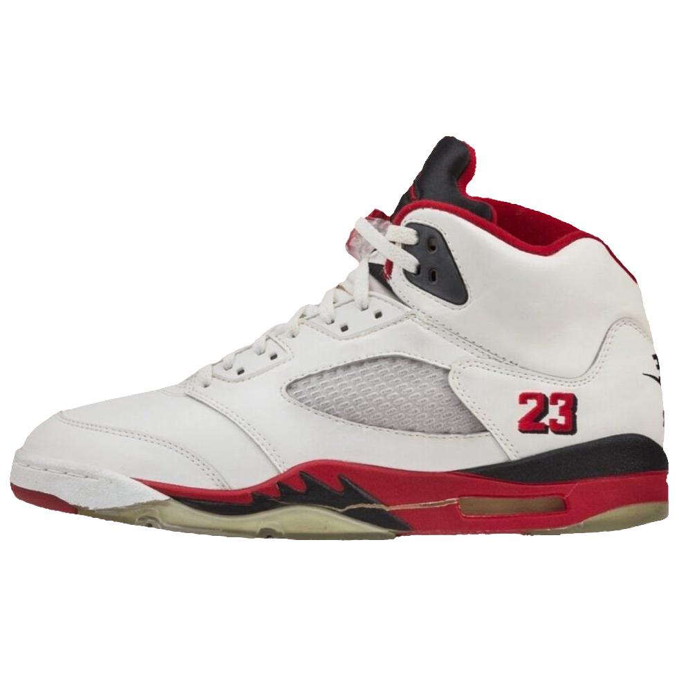 Jordan 5 Retro 'Fire Rojo Negro Tongue 2025'