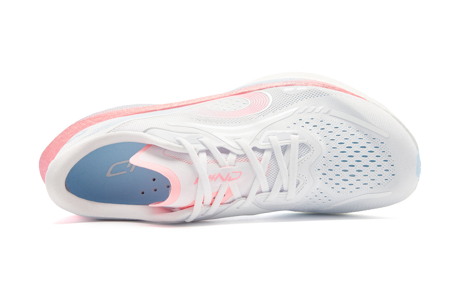 QIAODAN Wind-Running 3.0 chaussures de running 'Blanc Rose'
