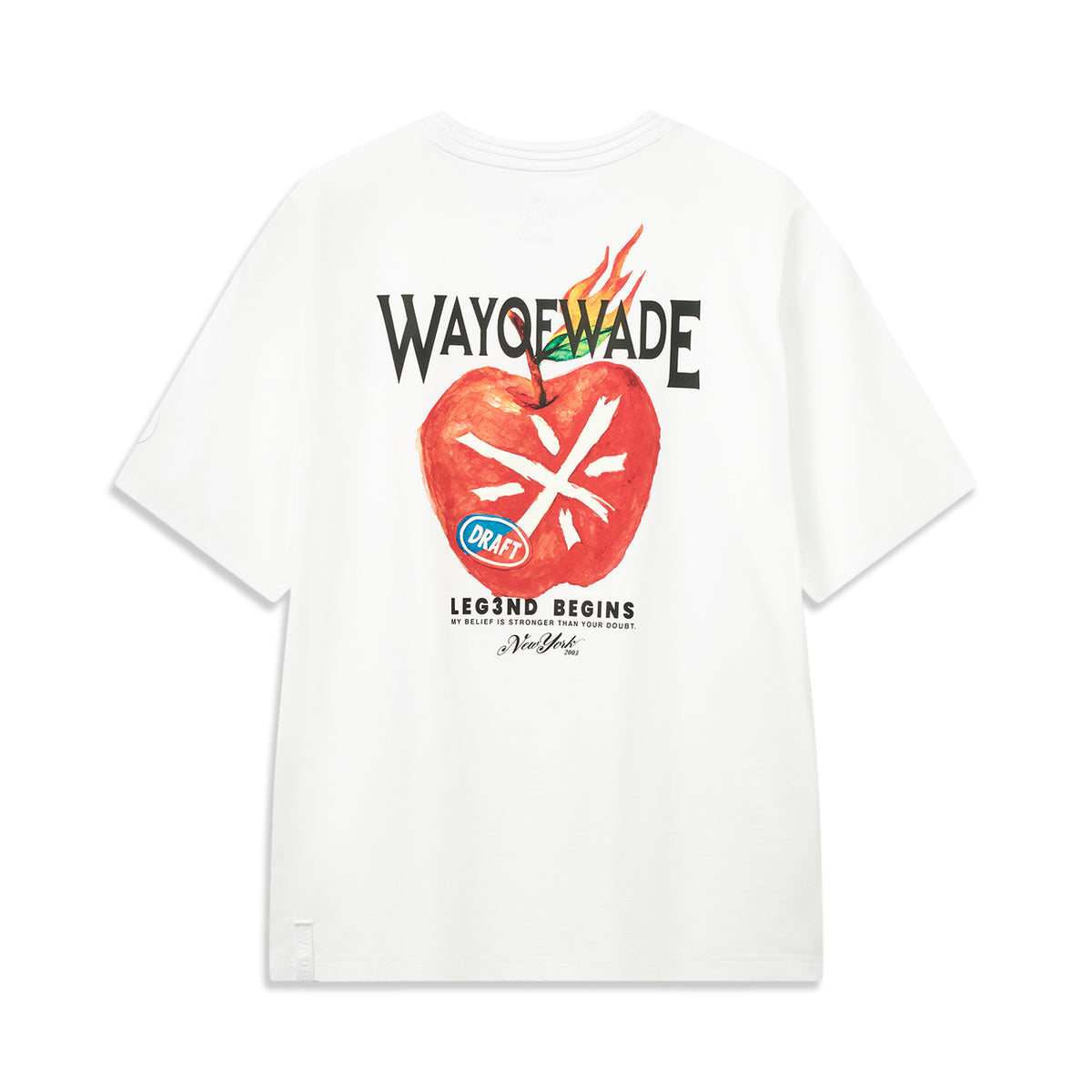 Li Ning Way Of Wade T-Shirt Men's 'White'