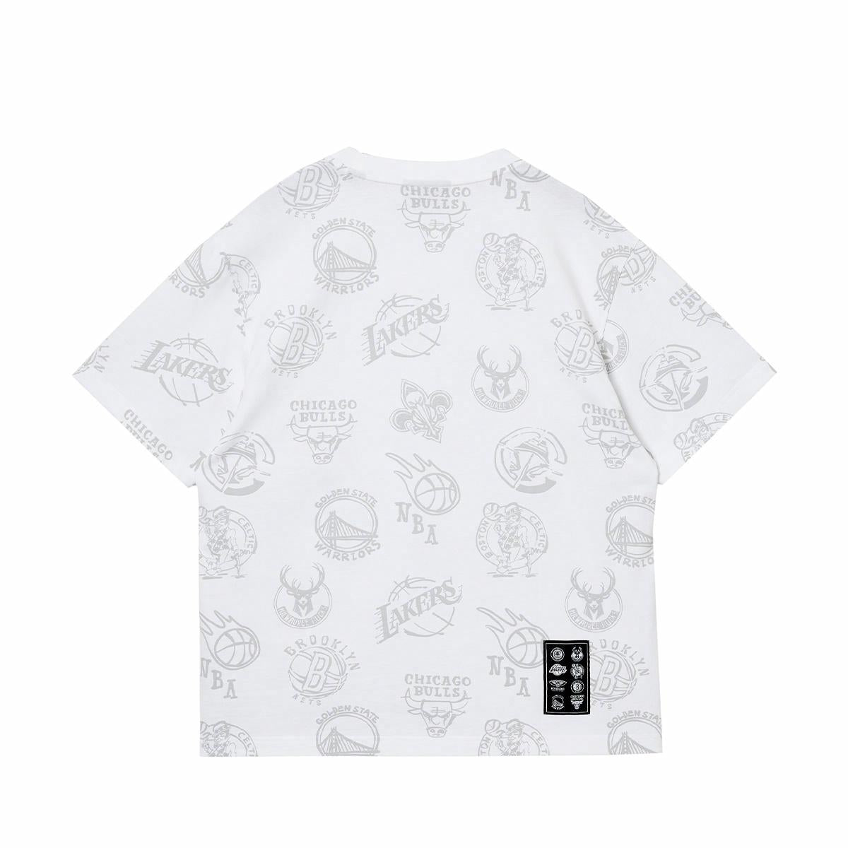 JACK JONES x NBA Unisex Crew Neck Short-Sleeve T-Shirt