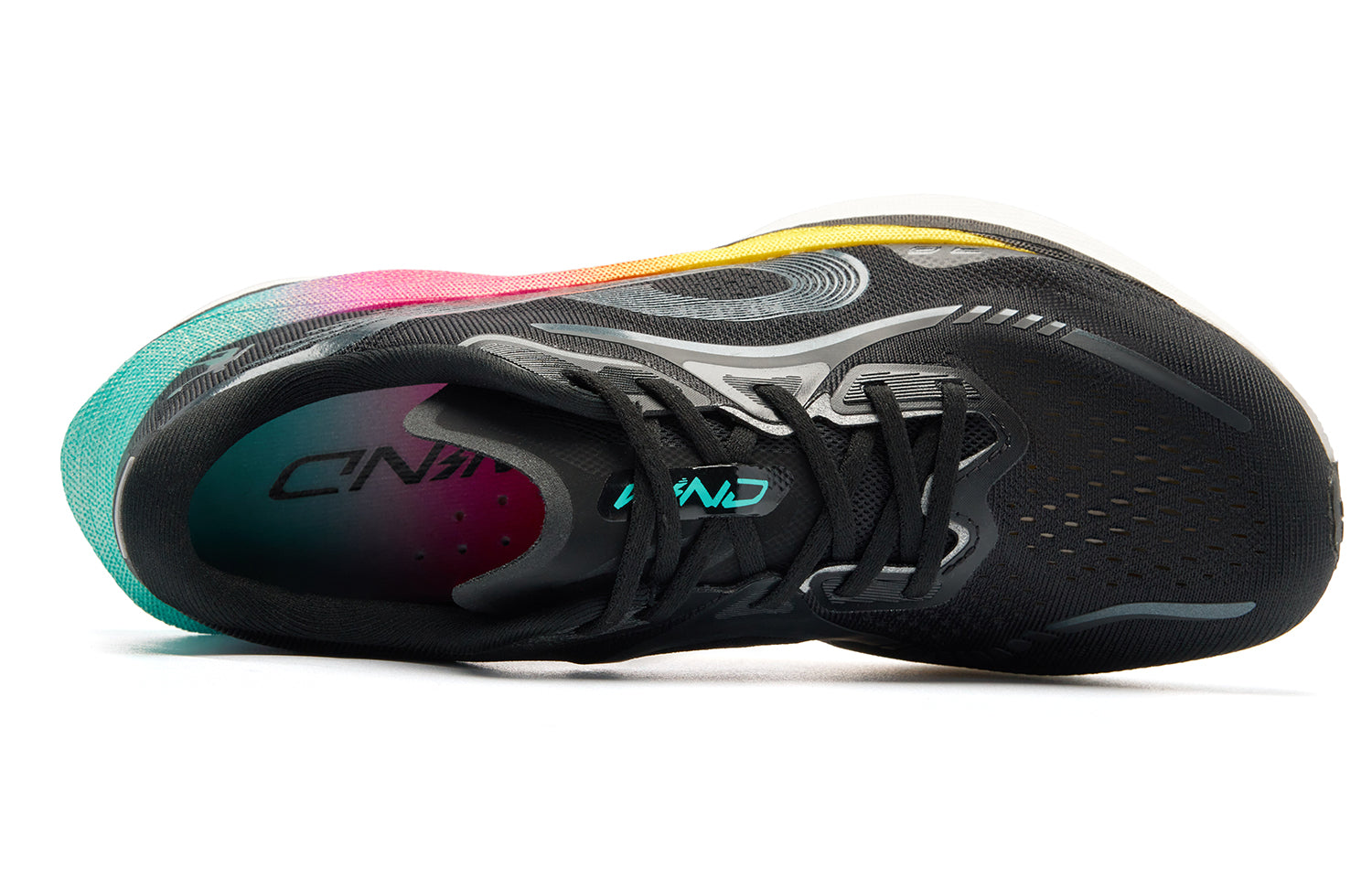 QIAODAN Wind-Running 3.0 Hardloopschoenen 'Black White'