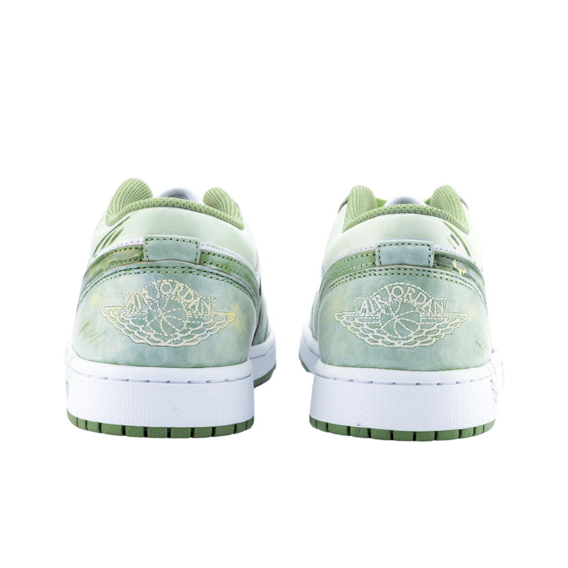 Jordan Air Jordan 1 'Green Splash' [Customized]