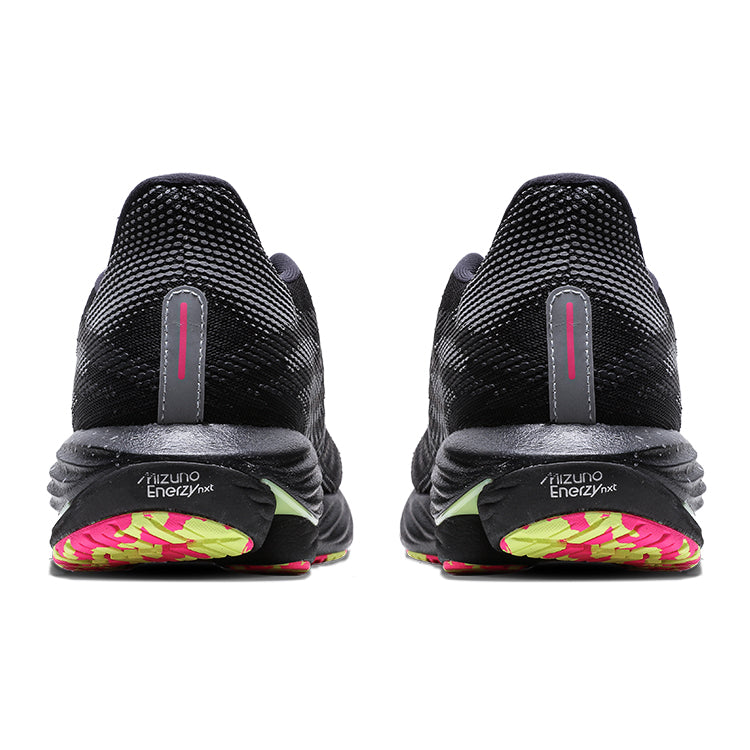 Mizuno Wave Rider 28 'Black Sunny Lime' | Running Shoes