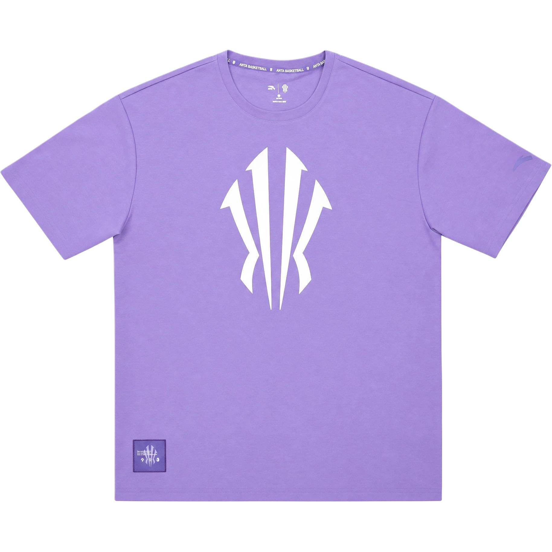 Anta Kai Casual T-Shirt 'Purple'