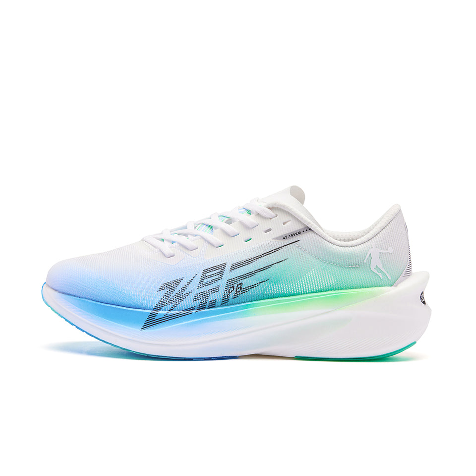 QIAODAN Feiying PB4.0 'White Blue Green' | Running Shoes