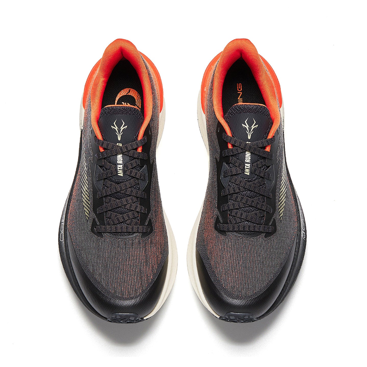 Anta Zone 2 Heart Rate 90 'Grey Orange Gold' | Running Shoes