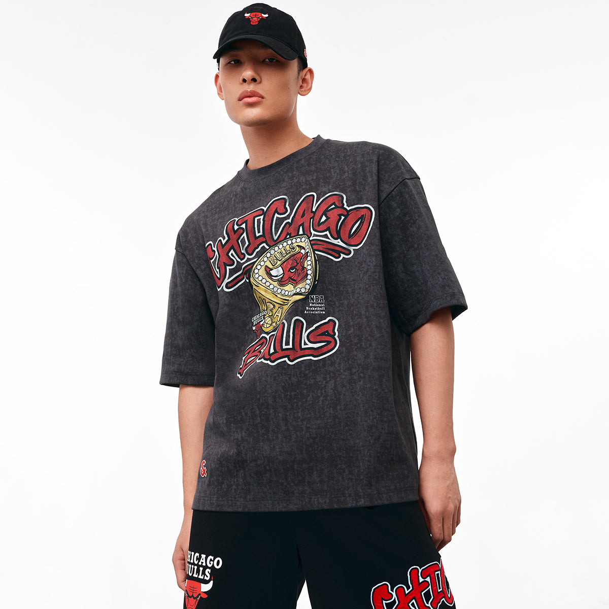JACK JONES x NBA Short-Sleeve T-Shirt 'Chicago Bulls'