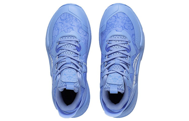 LiNing Young Basketball Shoes 'Floral Teal' 「Kids」