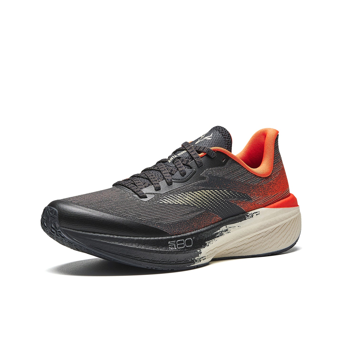 Anta Zone 2 Heart Rate 90 'Grey Orange Gold' | Running Shoes
