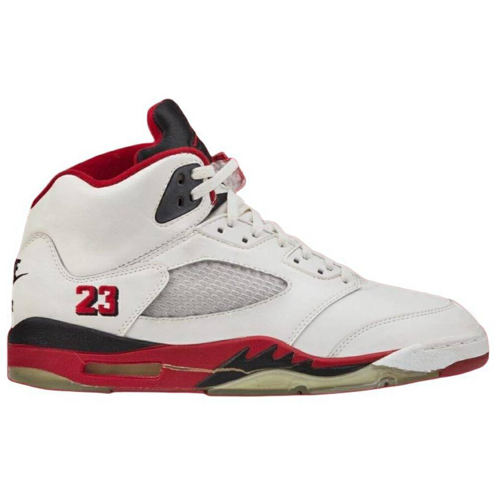 Jordan 5 Retro 'Fire Rojo Negro Tongue 2025'