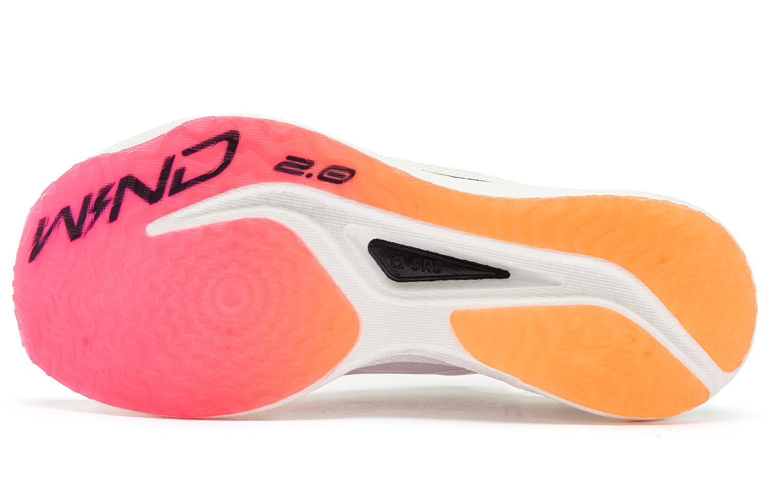 QIAODAN Wind-Running 2.0 Hardloopschoenen 'White Orange'